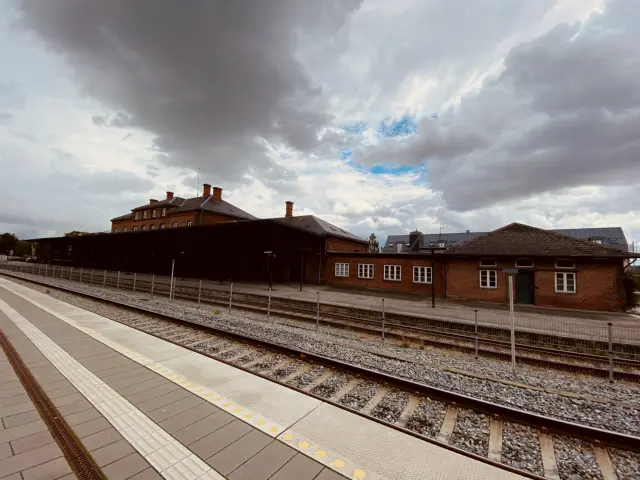Billede af Hobro Station.