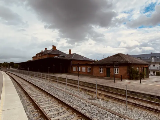 Billede af Hobro Station.