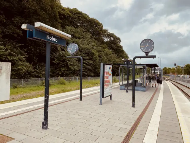 Billede af Hobro Station.