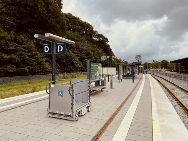 Billede af Hobro Station.