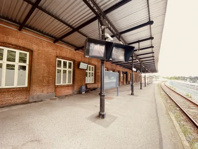 Billede af Hobro Station.