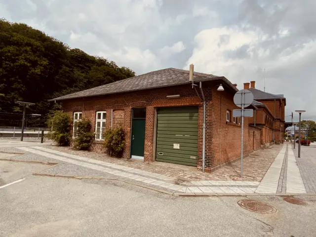 Billede af Hobro Station.