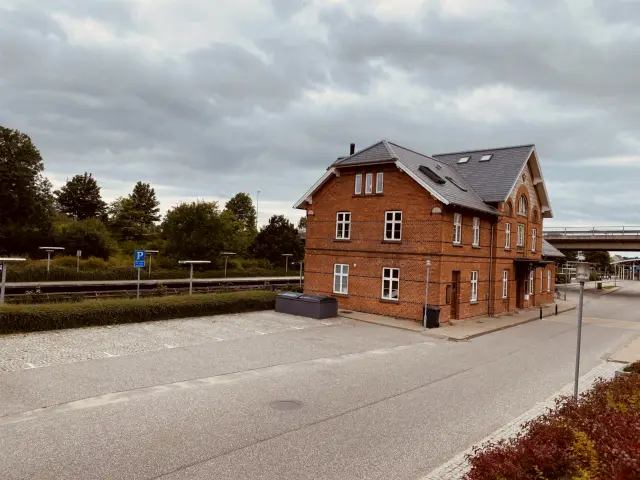 Billede af Hadsten Station.