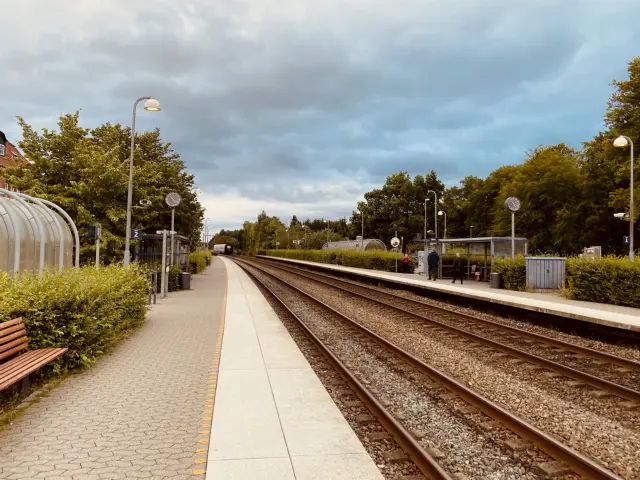 Billede af Hinnerup Station.
