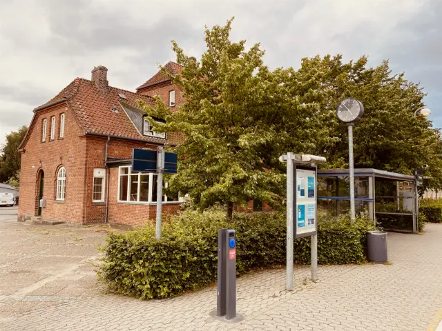 Billede af Hinnerup Station.