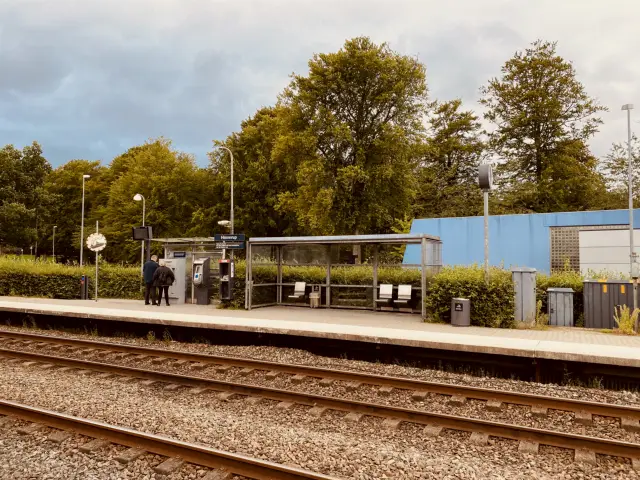 Billede af Hinnerup Station.