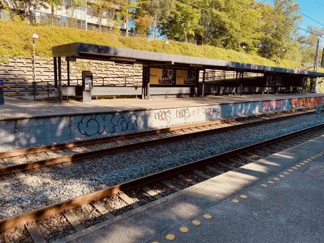Billede af Emdrup S-togstrinbræt.