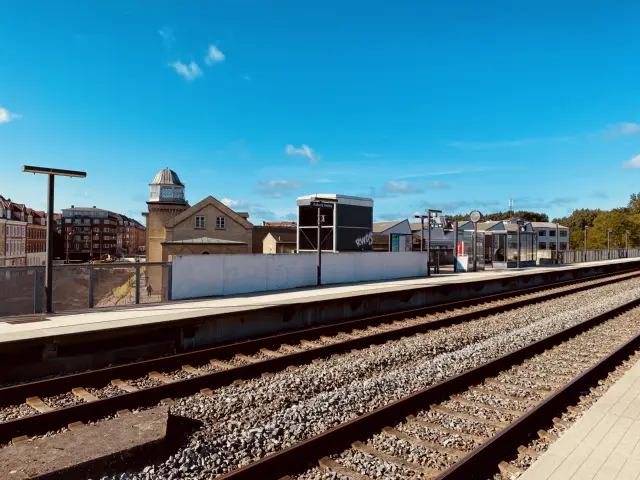 Billede af Aalborg Vestby Station.