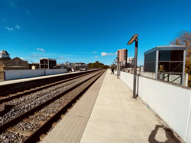 Billede af Aalborg Vestby Station.