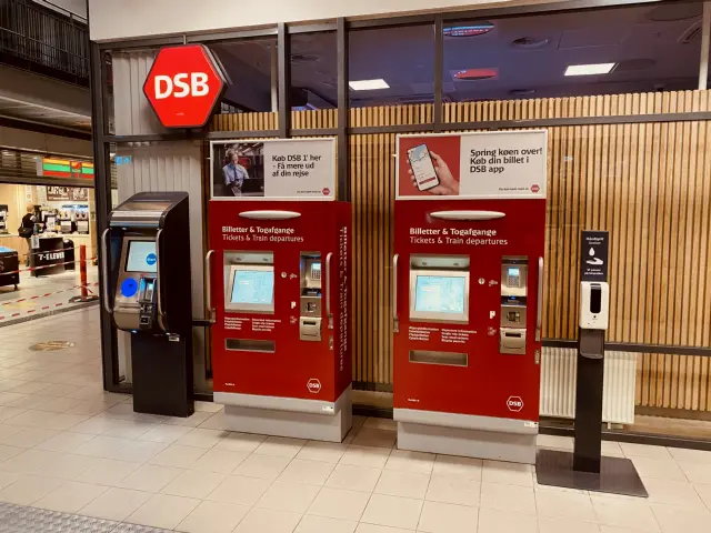 Billede af Odense Banegård Center.