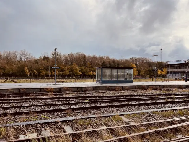 Billede af Rødby Færge Station.
