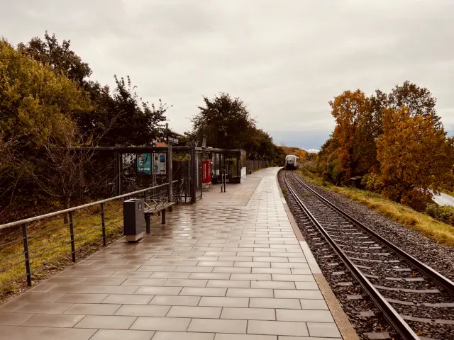 Billede af Odense Sygehus Station.