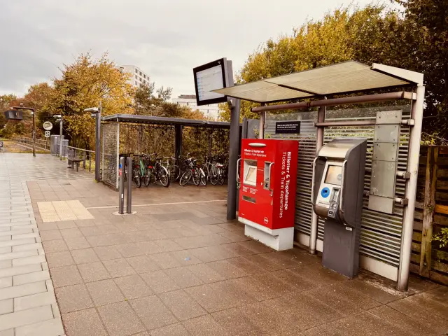 Billede af Odense Sygehus Station.