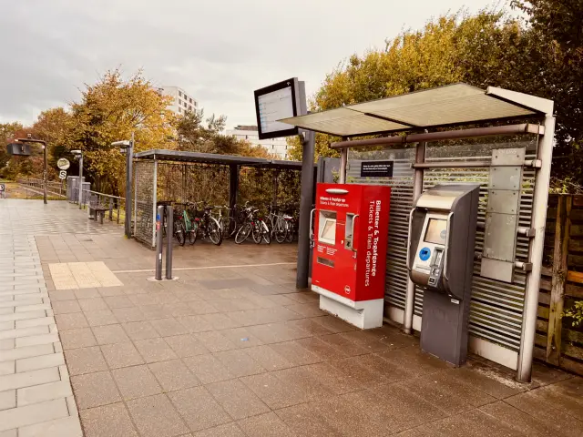 Billede af Odense Sygehus Station.