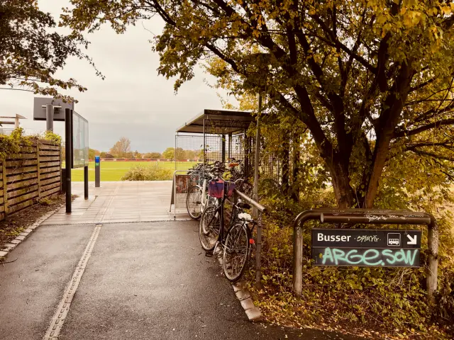 Billede af Odense Sygehus Station.
