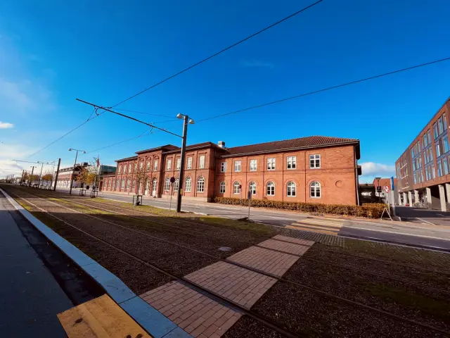 Billede af Odense Sydbanegård.