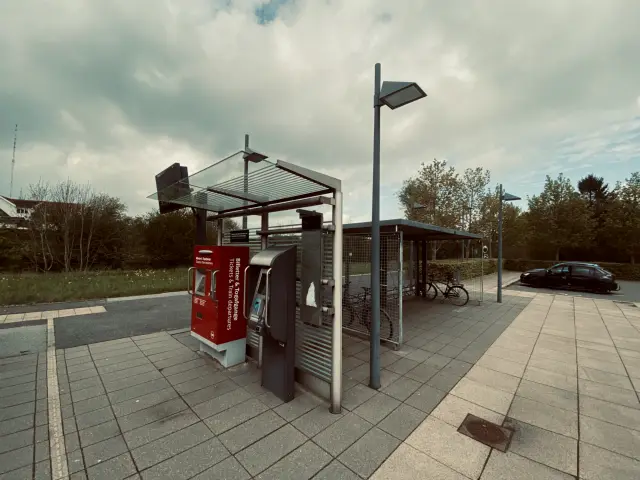 Billede af Pederstrup Station.