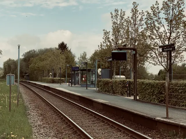 Billede af Pederstrup Station.