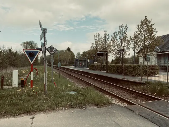 Billede af Pederstrup Station.