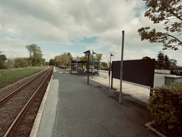 Billede af Pederstrup Station.