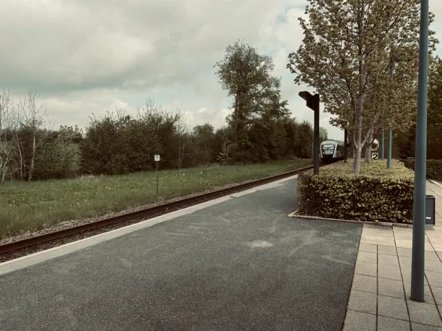 Billede af Pederstrup Station.