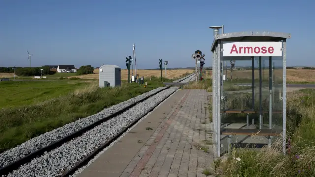 Billede af Armose Station.