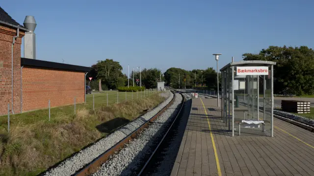 Billede af Bækmarksbro Station.