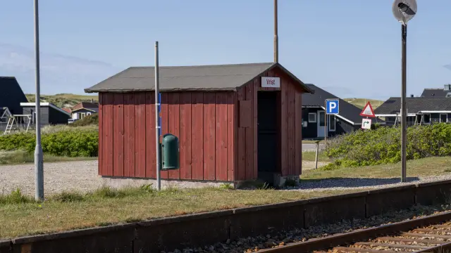Billede af Vrist Station.