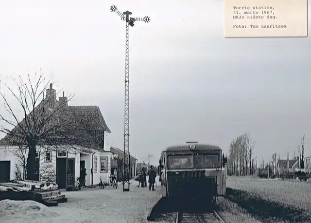 Billede af Torrig Station set fra sporsiden.