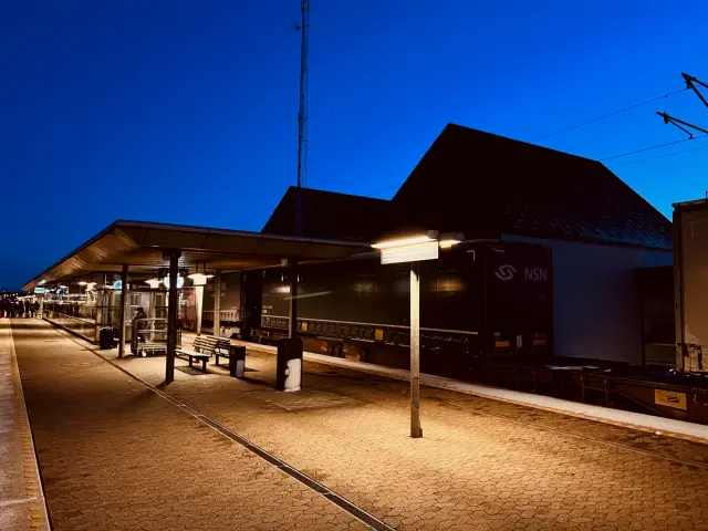 Billede af Nyborg Station.