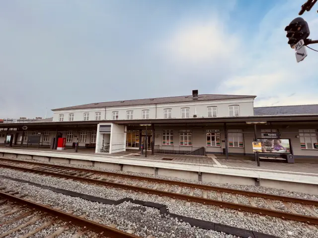 Billede af Randers Station.
