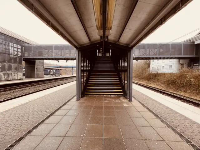 Billede af Korsør Station.