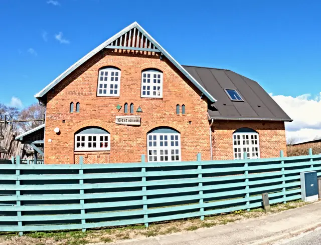 Billede af Harlev Station.