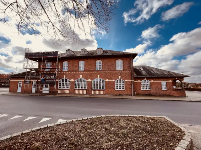 Billede af Hammel Station.
