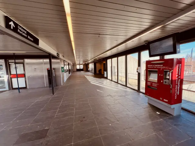 Billede af Hundige S-togsstation.