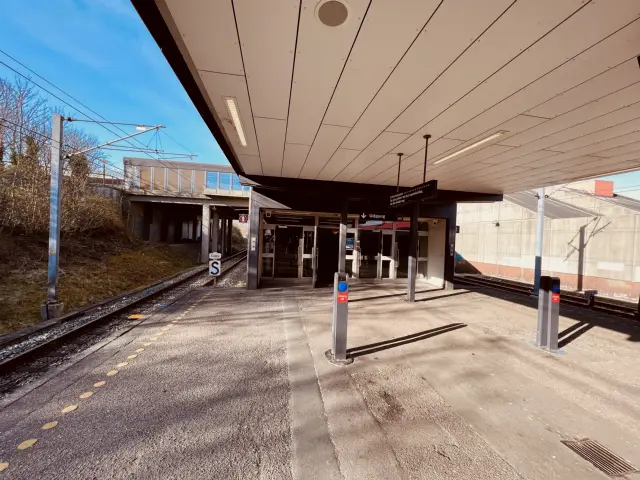 Billede af Hundige S-togsstation.