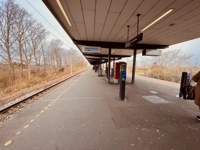 Billede af Brøndby Strand S-togstrinbræt.