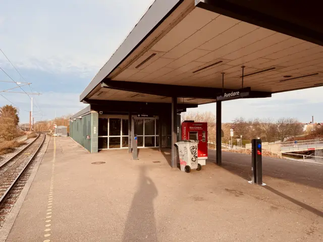 Billede af Avedøre S-togstrinbræt.