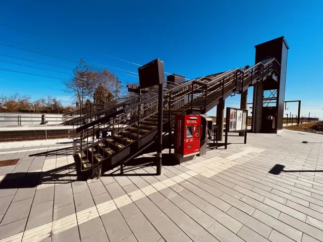 Billede af Nørre Alslev Station.