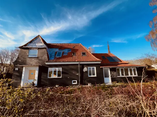 Billede af Torrig Station - Torrig station brændte tirsdag den 22. marts 2022 ca. kl. 17.