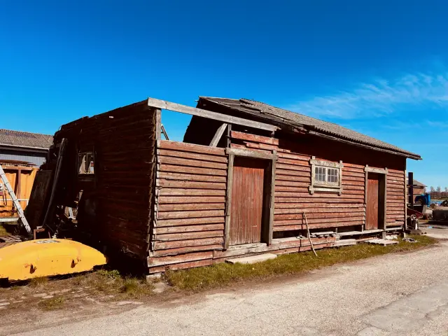 Billede af Stubbekøbing Stations varehus.