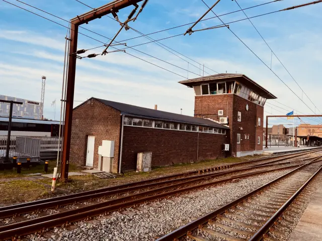 Billede af Odense Banegård Centers kommandopost.