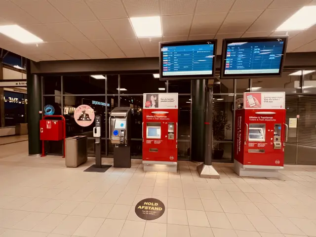 Billede af Odense Banegård Center.