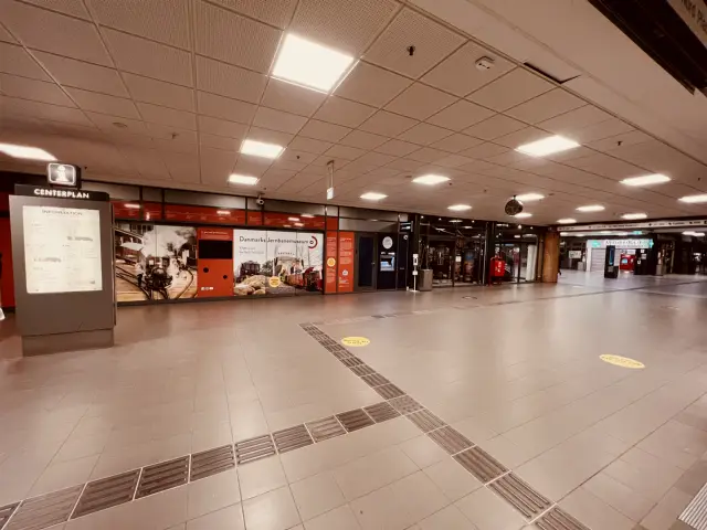 Billede af Odense Banegård Center.