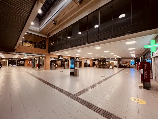 Billede af Odense Banegård Center.