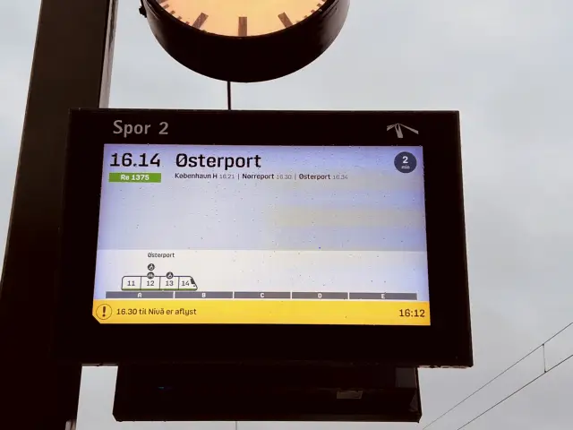 Billede af Ørestad Station.