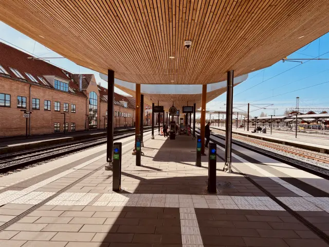 Billede af Slagelse Station.