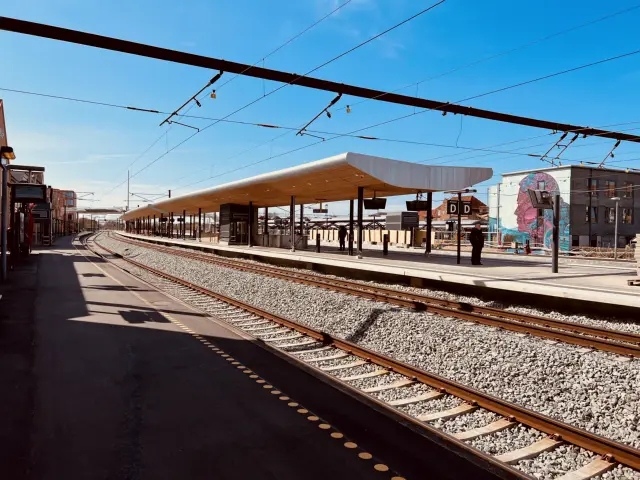 Billede af Slagelse Station.