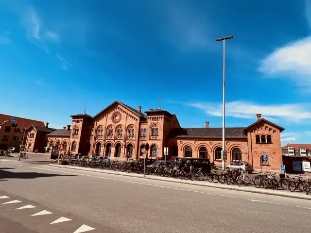 Billede af Slagelse Station.