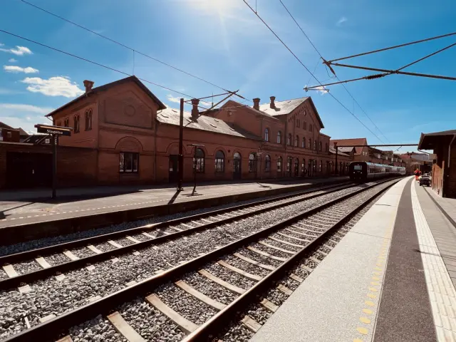 Billede af Slagelse Station.